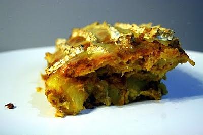 Pora na ziemniaka Zapiekanka ziemniaczana z porem i serem camembert