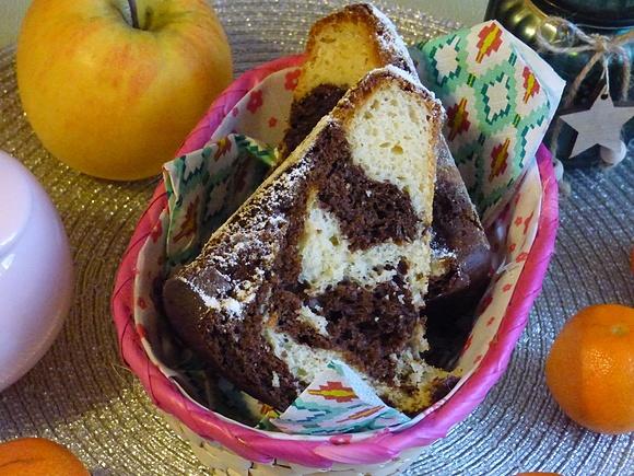 Babka drożdżowa zebra