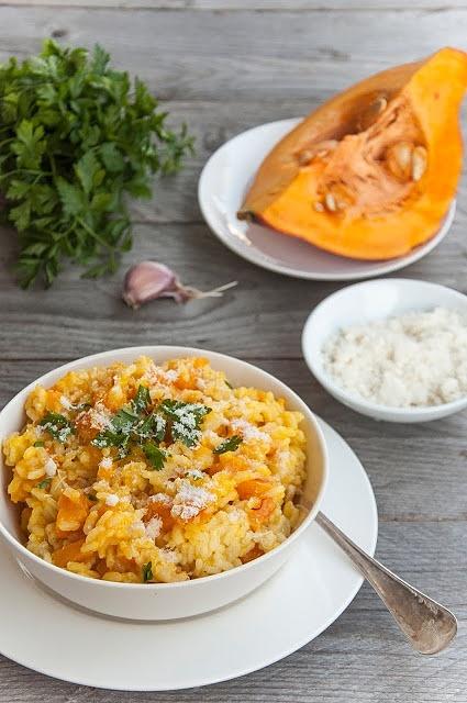 Risotto z dynią i parmezanem
