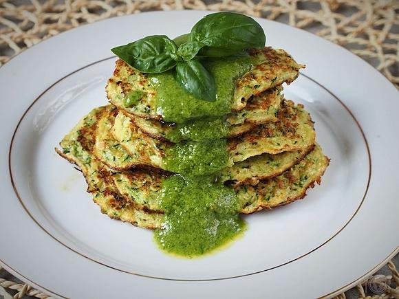 Keto placki z cukinii