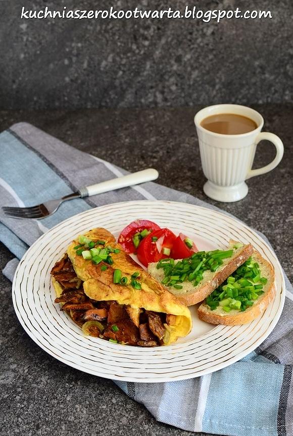 Omlet z rydzami