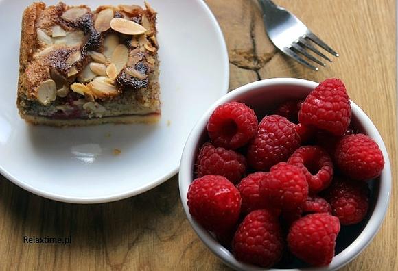 Tarta Bakewell z malinami - szybko i pysznie