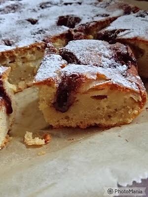 Jesienny placek z jabłkami