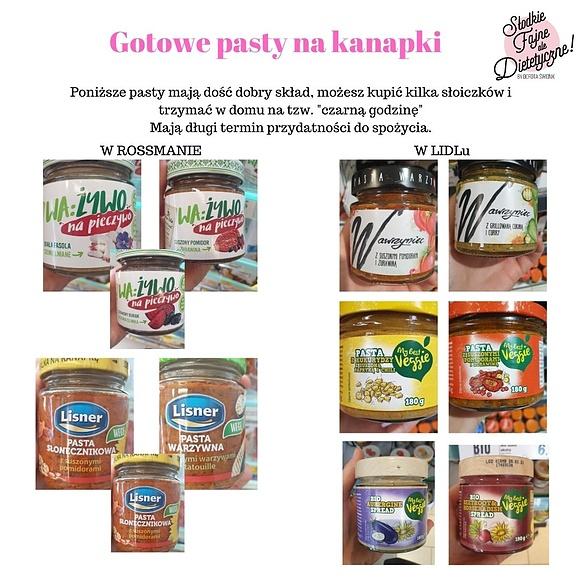 Gotowe pasty na kanapki z dobrym składem