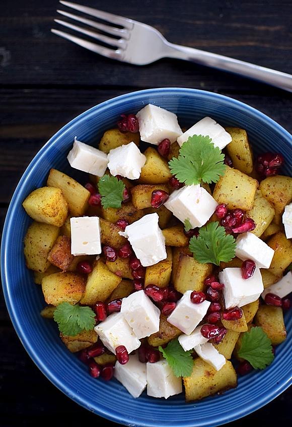 Sałatka z pieczonej pietruszki - pyszna i zdrowa