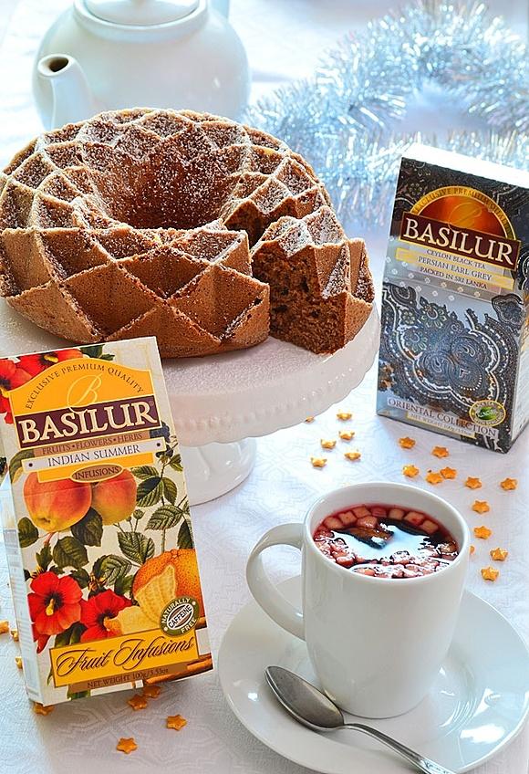 Świąteczna babka z nutą herbaty Earl Grey