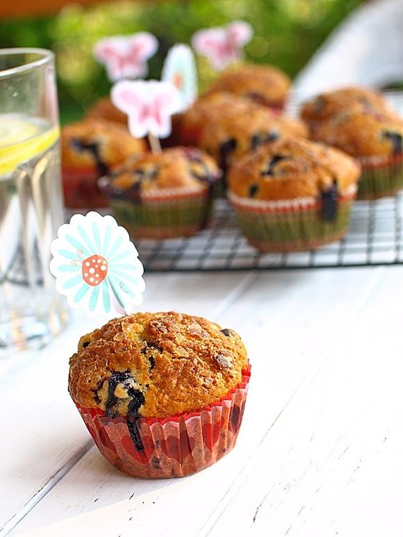 Muffiny z borówkami amerykańskimi