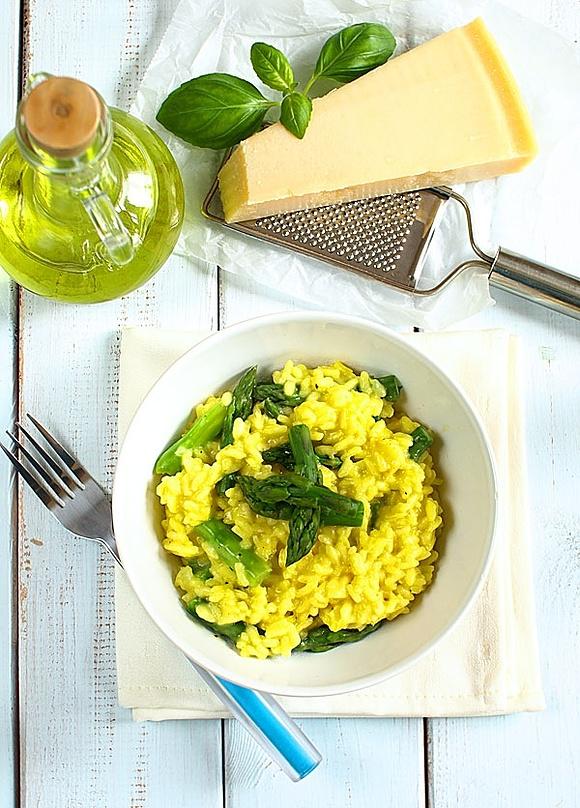 Risotto ze szparagami