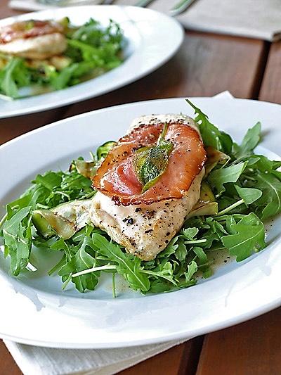 Kurczak saltimbocca