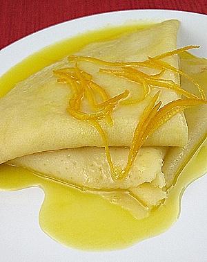 Naleśniki suzette - crepes suzette