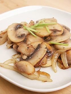 Pieczarki saute