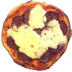 Pizza z salami albo z szynką