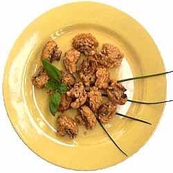 Pieczarki pikantne na jeden ząb