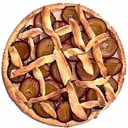 Tarta śliwkowa słodka i gęsta