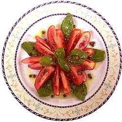 Sałatka pomidorowa z aromatem dla ciała i umysłu
