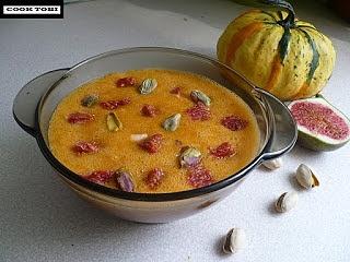 Zupa dyniowo - figowa