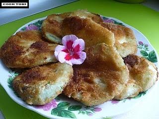 Czosnkowe kotlety z patisonu