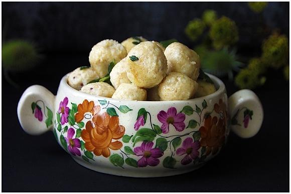 Kluski ziemniaczane z bryndzą