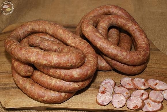 Kiełbasa z pomidorem