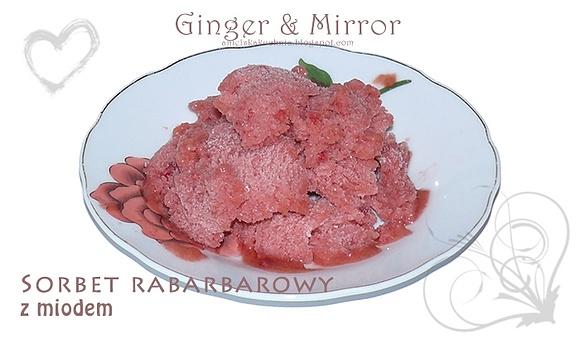 Sorbet rabarbarowy