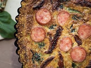 Jaglana tarta wytrawna