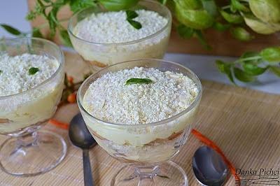 Kokosowy deser a’la tiramisu