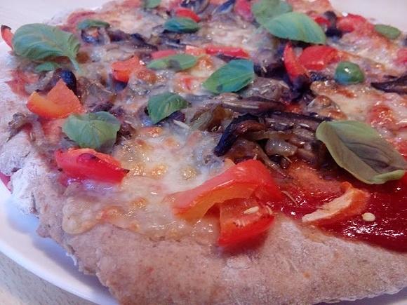 Pizza z płatkami owsianymi