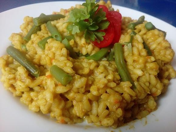 Zielone risotto