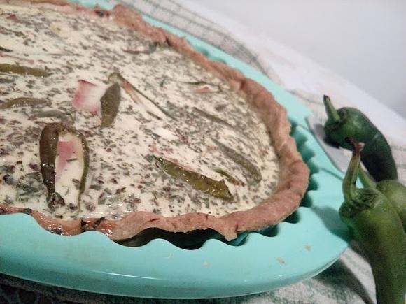 Tarta z papryczkami Padron