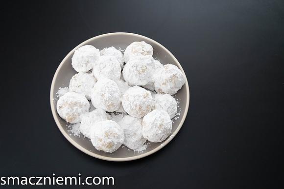 Snow Ball – śnieżne ciasteczka bez orzechów i jajek