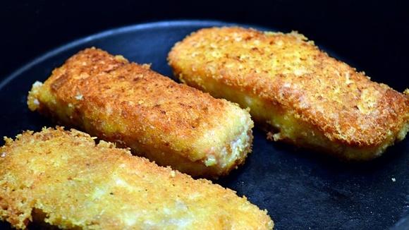 Łosoś w serowej panierce na Wigilię