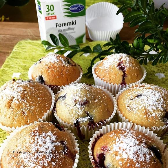 Muffinki z owocami łatwe do przygotowania