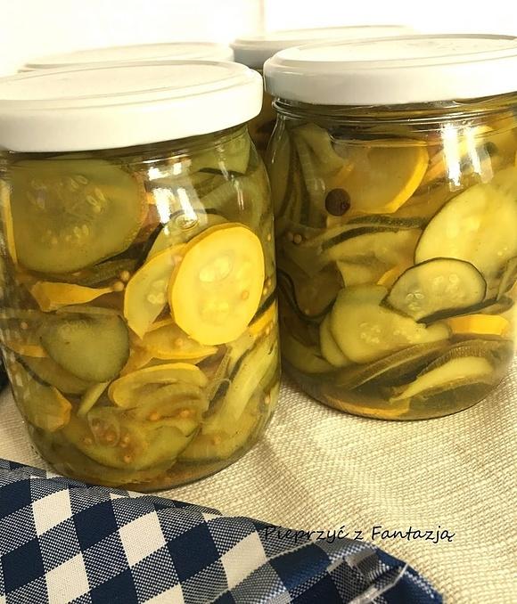 Sałatka z cukinii w zalewie curry
