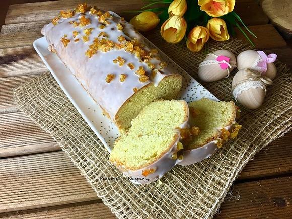 Babka cytrynowa z kisielami