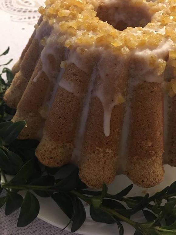 Ciasto cytrynowe piaskowe bardzo łatwe