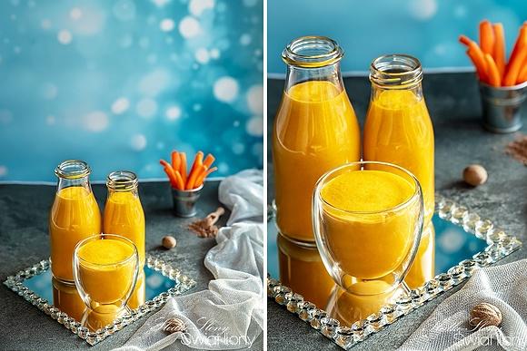 Smoothie marchewkowe z piernikową nutą