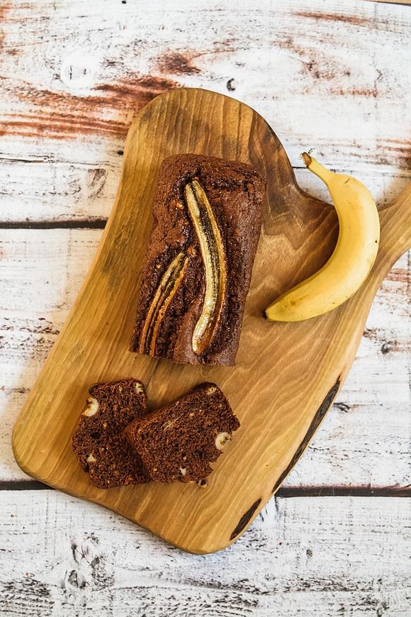 Czekoladowy chlebek bananowy