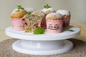 Muffiny kefrowe z owocami