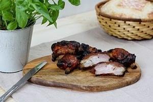Karmelizowane żeberka z piekarnika