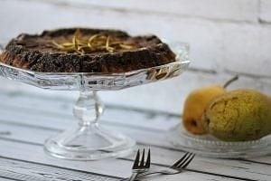 Ginger and pear cake