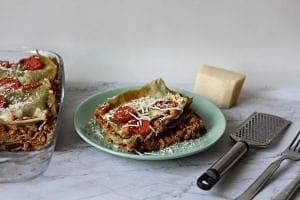 Lasagne z ciecierzycą