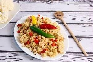 Biryani z kalafiorem w stylu indyjskim