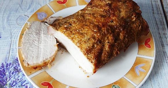 Schab pieczony w rękawie