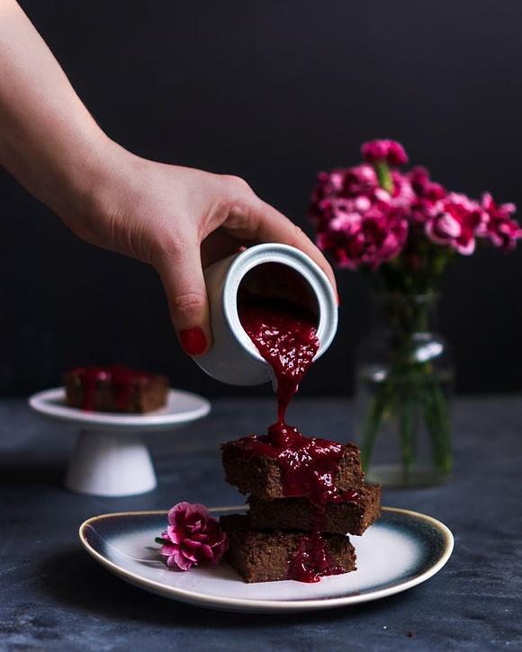 Brownie jaglane z pomarańczą - zdrowy przepis bez glutenu