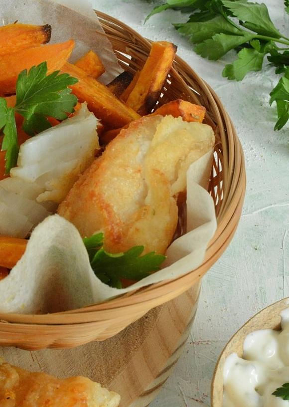 Szybsze zdrowsze fish & chips