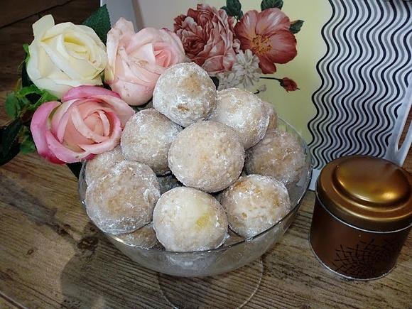 Mini pączki z sera mascarpone