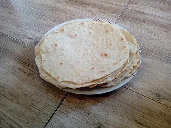 Tortille pszenne - placki