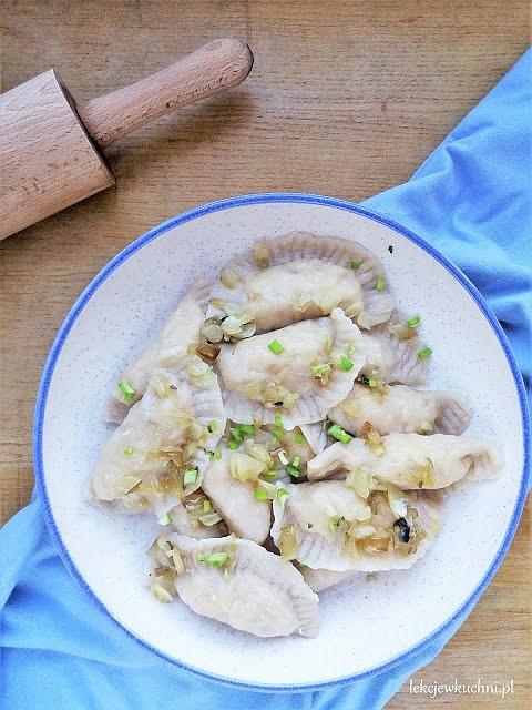 Pierogi z mięsem z rosołu