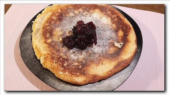 Twarogowy omlet cesarski