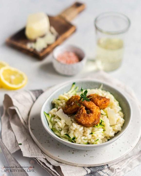 Risotto z cukinią